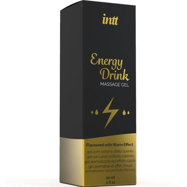 INTT MASSAGE & ORAL SEX - MASSAGE GEL WITH FLAVORED ENERGY CA DRINK AND HEATING EFFECT 3